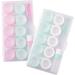 Solustrie 10-Sentence Storage Box for Colored Contact Lenses | Travel Case & Container | Eye Contact Lens Housing with Tweezers - Macaron Style - Buy Online on GoSupps.com