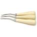 Honbay 3PCS 6.3 Inch Wooden Handle Latch Hook Crochet Needle Tool Set - Buy Online on GoSupps.com