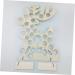 RORPOIR 1pc Chocolate Advent Calendar Christmas Table Decorations Xmas Chocolate Rack Wooden Ornaments - Buy Online on GoSupps.com