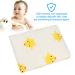 Waterproof Breathable Baby Mattress Changing Pad - Washable & Reusable for All Ages (Yellow) - Buy Online on GoSupps.com