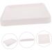 BESPORTBLE Box Hamster Toilet Pet Cage Large Corner Toilet Guinea Pigs Dog Toilet Indoor Cages Sieve Pp White 24.5X19.5X3CM White - Buy Online on GoSupps.com