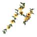 Yardenfun Simulated Sunflower Faux Sunflowers Sunflower Baby Shower Decorations Fake Artificial Sunflower Vine