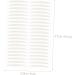 FOMIYES 40 Sheets Double Eyelid Sticker Double Eyelid Tape Eyelid Tape for Hooded Eyes Eyelid Tapes Cosmetic - Buy Online on GoSupps.com