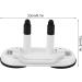 Double-Head Trigger Point Massager - Wall-Mounted Self-Massage Device with Suction Cup Holder - Buy Online on GoSupps.com