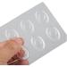 6 Sheet (36Pcs) Self-Adhesive Silicone Foot Cushions Oval Callus Cushions Corn Rings Gel Pads Remover Shoes Stick Foot Protecter (Clear) - Buy Online on GoSupps.com