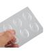 6PCS Transparent Silicone Gel Foot Corn Rings Soft Callus Cushions Bunion Protector Pads Back Heel Shoes Sticky Caps Remover