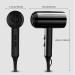 1800W Professional Hair Dryer with Nozzles Ionic Salon Powerful Supersonic Hairdryer AC Motor Fast Blow Dryer with 3 Heat 2 Speed Cool Shot Long Cable Quiet Fast Drying for Home Men and Women Purple Black - Buy Online on GoSupps.com