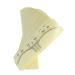 Hemoton 300 Pcs Eyebrow Ruler Brow Stickers Eye Brow Stencil Eyebrow Measuring Ruler Tools Disposable