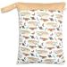 Muslong Reusable Diaper Bag Wetbag Set - 3 Pack with Pockets for Cloth Diapers Baby Gear & Travel - Ideal for Dirty Clothes & Accessories (Sheet & Moon) - Buy Online on GoSupps.com