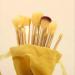 13 Piece Makeup Brush Set Yellow - Buy Online on GoSupps.com