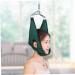 Cervical Neck Traction Belt Adjustable Neck Fixation Strap Portable Neck Shoulder Brace for Adult Cervical Traction Belt - Buy Online on GoSupps.com
