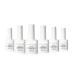 6 Colors Nail Art Gel Paint Long Lasting Prevent Cracking Nail Polish Glue for Salon Home Use
