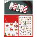 Brishow Christmas Nail Stickers 8 Sheets Nail Polish Stickers Self-Adhesive Elk Snow Nail Art Decals Full Wraps Nail Art Designs for Women Girls - Buy Online on GoSupps.com