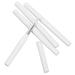 OHPHCALL 4pcs wands for lipstick eyeshadow white lip lidded lip 12.00X1.00X1.00CM White