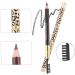 Mipcase 2pcs Black Eyeliner Waterproof Eyebrow Pencil Eyebrow Pencils Eye Shadow Pencil No Smudge Miss 1 count (Pack of 1) Brown - Buy Online on GoSupps.com