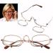 Fopytu Magnifying Folding Flip Down Makeup Glasses - Cosmetic Readers for Precision & Style - Shop Internationally - Buy Online on GoSupps.com