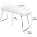 Waterproof Leather Hand Pillow Arm Rest Cushion Nail Art Wrist Support Pad Soft Washable Pillow Stand for Manicure White - Buy Online on GoSupps.com