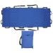 Transport Unit with 12 Handle Design Collapsible Soft Stretcher Transport Stretcher Patient Transport Rescue Stretcher Gurney First Aid Stretcher Mattress Suspenders Blue