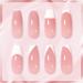 GAOY French Manicure Kit with Nail Stamper, 2 Gel Polish in Sheer Pink/White, UV Light Cure Mauve, Perfect for French Tip - Nail Stamper Included - Buy Online on GoSupps.com