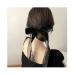 2pcs Black Velvet Bow Hair Clips for Women and Girls - Stylish Hair Accessories - Buy Online on GoSupps.com