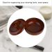 TMISHION Wooden Shaving Bowl with Lid - Men's Shaving Soap Cream Brush Container | Face Cleaning Tools | Foaming Cup with Cover - Buy Online on GoSupps.com