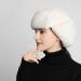 Winter Russian Fur Bomber Hat - Unisex Ushanka Trooper Trapper - White - Buy Online on GoSupps.com
