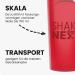 Shakenext 700ml Protein Shaker Bottle with Mixing Ball | Fitness Blender Discounted Leak-Proof Lid Dishwasher-Safe - Red - Buy Online on GoSupps.com