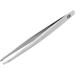 Premium Stainless Steel Eyebrow Tweezers - Precise Hair Removal 90mm Silver Straight - Buy Online on GoSupps.com