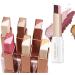 Color Gradient Eye shadow Stick Set Two-color Eye shadow Makeup Pen Rotation Flash Radiation Eye shadow Stick Waterproof Sweat Proof Durable Women's Eye Makeup Eye shadow Stick Set (235)