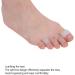 Silicone Toe Spacers - 5 Pack for Yoga, Bunion Relief, and Overlapping Toes | Toe Separator Gel Stretchers for Pain Relief and Corrective Alignment - Color B, Size AB - Buy Online on GoSupps.com