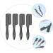 Mipcase 4pcs Stainless Steel Eyelash Comb & Eyebrow Brush Set - Portable Grooming Tools for False Lashes & Eyelash Mascara - Ideal Mini Lash & Brow Comb - Buy Online on GoSupps.com