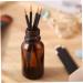 Hemoton 100pcs Disposable Eyeliner Brush Facial Tool Artificial Fiber Brush Lip Thin Eyeliner Brush Plastic 9x6.5cm Black - Buy Online on GoSupps.com