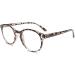 Koosufa Anti Blue Light Reading Glasses | Spring Hinge Round Design for Men & Women | Multi-Power Options 1.0 to 4.0 | Stylish Leopard Print - Buy Online on GoSupps.com