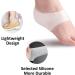 MICPANG Gel Heel Protectors for Plantar Fasciitis & Cracked Heel - Moisturizing Cushion Pads for Women and Men - Buy Online on GoSupps.com