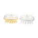 Combined 2 pieces Shampoo brushed scalp shampoo massager. Applicable scalp massage clerk hair shampoo hair scalp washer headwear scalee care massage kamps hair