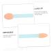 Mikinona 24pcs Eye Shadow Applicator Makeup Eye Sponge Cosmetic Eyeshadow Sponge Eyeshadow Paint Brush - Buy Online on GoSupps.com