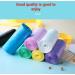RJHSW 2-4 gallon (about 10-12 liters) extra thick colorful small drawstring garbage bags for bathroom kitchen bedroom office 10 rolls (150 pcs) - Buy Online on GoSupps.com