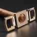 Portable Guillotine Cigar Cutter Scissors Elegant Stainless Steel Blade Cigar Accessories with Gift Box Picturesque234 - Buy Online on GoSupps.com
