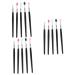 BIUDECO 15 Pcs Makeup Brush Eyeshadow Brush Women Makeup Brush Plastic Handle