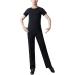HAORUN Men Ballroom Latin Dance Pants Black 34 - Competition and Practice Trousers - Buy Online on GoSupps.com