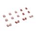 Buy Finished Artificial Nail Manicure | 24pcs Diamond Short Square Flash Fake Nails with Aurora Tool - International Shipping Available - Buy Online on GoSupps.com