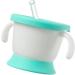 Silicone Cup Baby Straw Cup Kid Cups Spoutless Cup with 2 Handles Leak Proof Training Cup Drinking Cup Multicolor - Buy Online on GoSupps.com