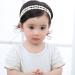 Baby Girls' White Flower Headbands - 10 Piece Elastic Hair Accessories | Soft Arch Headwraps & Gift-Ready - Buy Online on GoSupps.com