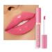 INTEROOKIE Makeup Water Gloss Lip Glaze with Mirror Non Fading Lip Honey Liquid for Natural Longlasting Hydration Water Glosses for Women 04