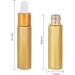 Tianzd 6 Pack Chrome Yellow 10ml Drip Bottles with Glass Pipette & Gold Screw Cap - Ideal for Essential Oils & Perfume Oils - Buy Online on GoSupps.com