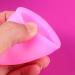 2pcs Pink Silicone Cups for Women - Soft Rubber 8x4.2 CM - Ideal for Comfort & Versatility - Buy Online on GoSupps.com