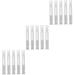 Angoily 15pi ces Flacons De Lip Gloss Vides Rechargeables Contenants De Maquillage Pour Filles Voyage Et Couleurs Assorties 12.2X1.6X1.6CMx3pcs couleurs assortiesx3pcs