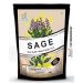 Green Velly 100Gms Dried Sage Leaves for Tea (Whole) | Smudge Smudging | Energy Reiki | Removes Energy Blocks.