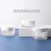 Yosoo 50g Round Clear Cream Jars 4Pcs - Reusable Containers for Cosmetics, Samples, Herbs - Buy Online on GoSupps.com