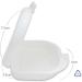 Tiuimk Denture Container with Holes - Portable Durable White Holder for Easy Denture Care | International Shipping Available - Buy Online on GoSupps.com